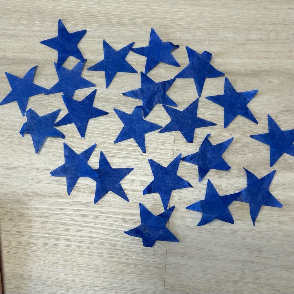 Taylor Swift midnights blue‎ tissue stars authentic